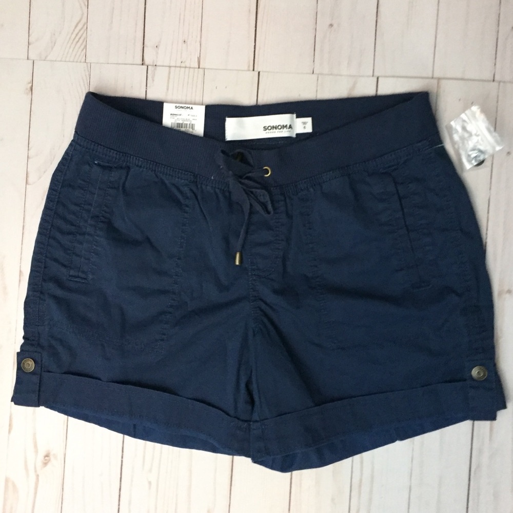Sonoma Cuffed Mid Rise Shorts
